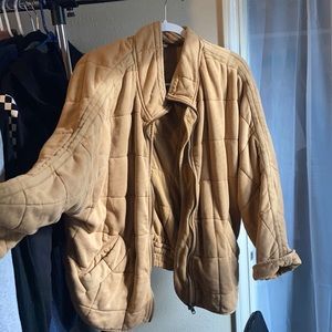 Free People Dolman Quilted Knit Jacket